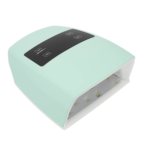 96W Neglelakk Tørketrommel 32stk Lysbrikker 4 Tidsinnstilling LED-skjerm Neglelakk Herdelampe 100‑240V EU-plugg