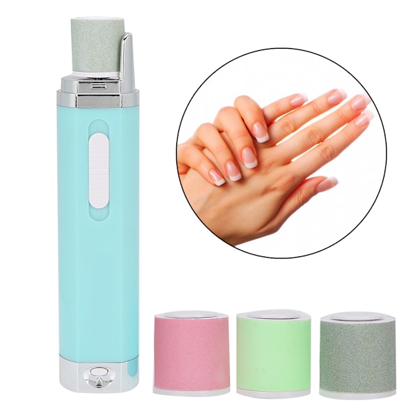 Professionel elektrisk neglefil, poleringsmaskine, 1500-2200 RPM, mini manicure-sæt