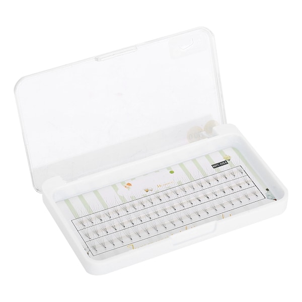 Blå falske øyevipper Makeup Cluster 0.05C Extension Podde falske øyevipper (13mm)
