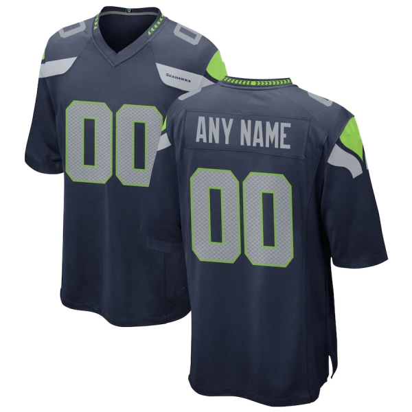 Customized Football Jersey Personalized Football Uniform Sewing Name Number Football Gift Jersey Men/Youth/Women  5—M