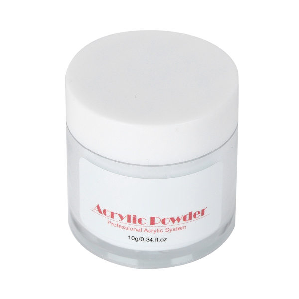 10g Akrylpulver 3D Tredimensionel Udskæring Negle Manicure Krystalpulver Negledekoration 01