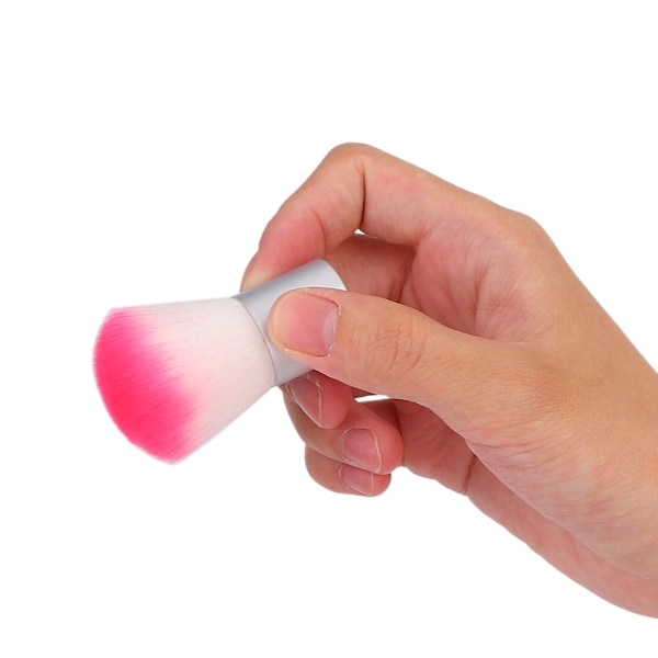 Blød neglebørste til rengøring af støv, neglekunstbørste til fjernelse af støvpulver, manicureværktøj 01#