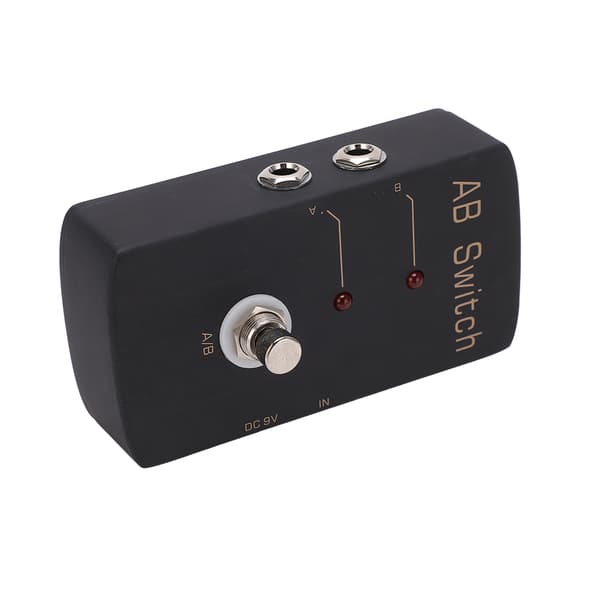 AB Switch Effektlinje Valgpedal Monoblok Elektrisk Guitar Effektor med True Bypass 2mA