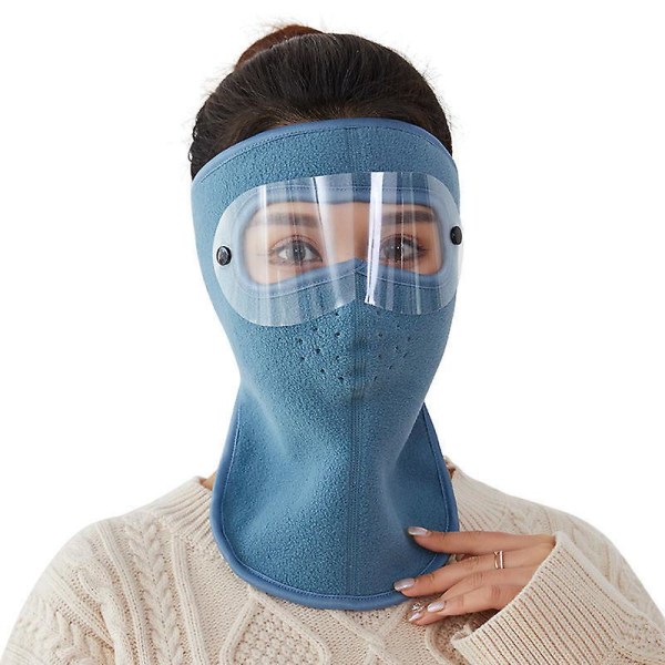 Winter Warm Mask Full Face Nack Protection Anti Cold Wind Riding Män och kvinnor Frostskydd Ögonskydd Öronskydd