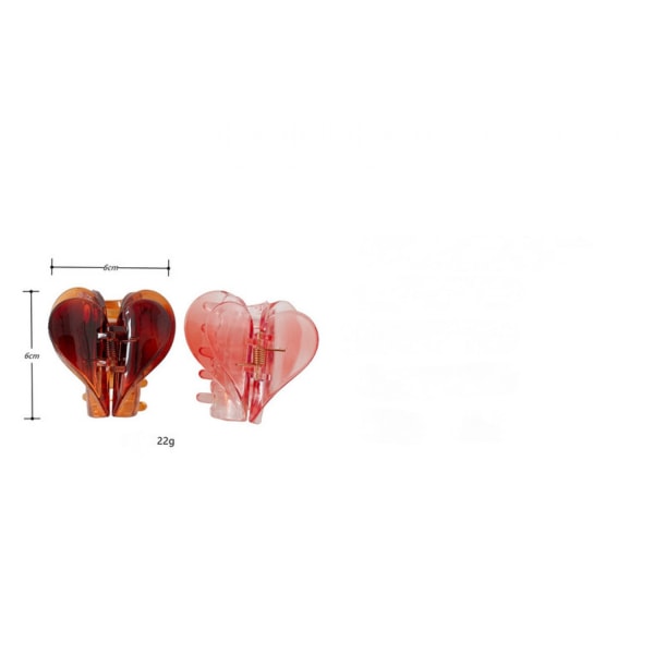 Hårklämma Hajklämma Bakhuvudplatta Hårklämma Damklämma Hårkläder Smycken 3 Stycken-----Transparent Vit