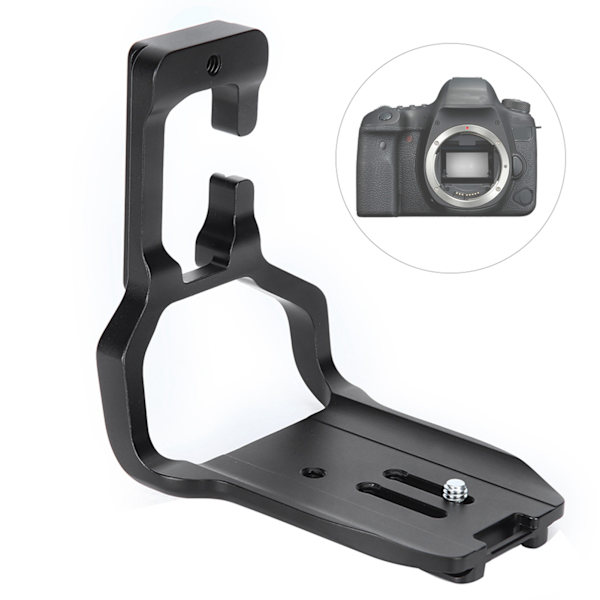 L Snabbkopplingsplatta Horisontell Vertikal Fotografering för EOS 6D2 SLR-kamerabatterigrepp