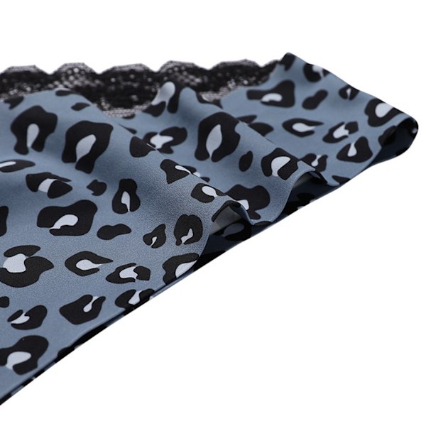 Kvinnors spetskant Cheeky Panty, 3-pack, Blå, M