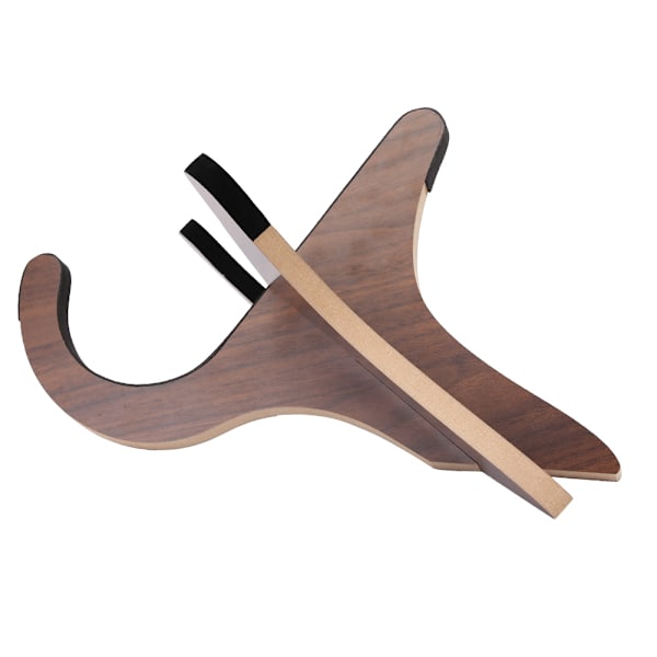 Træ Ukulele Stativ Hylde Violin Hylde Støtte Universal Aftagelig Beslag