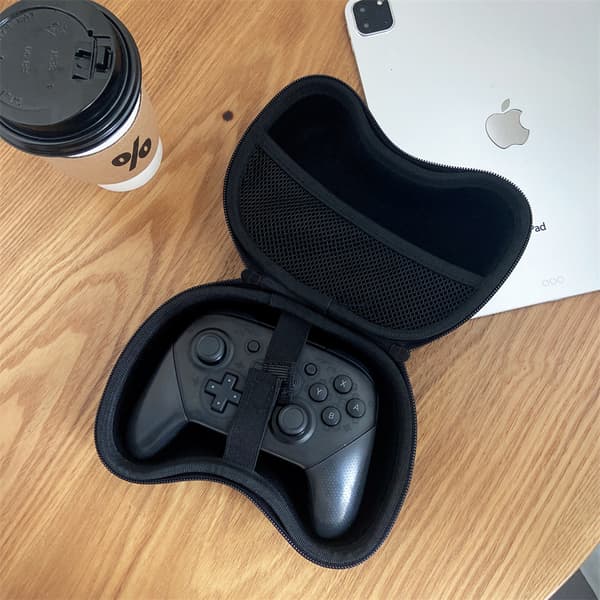 Bæretaske til Nintendo Switch Pro Controller/Sony-PS5 trådløs controller - [Stødsikker] Hård skal beskyttende rejsetaske med inderlomme