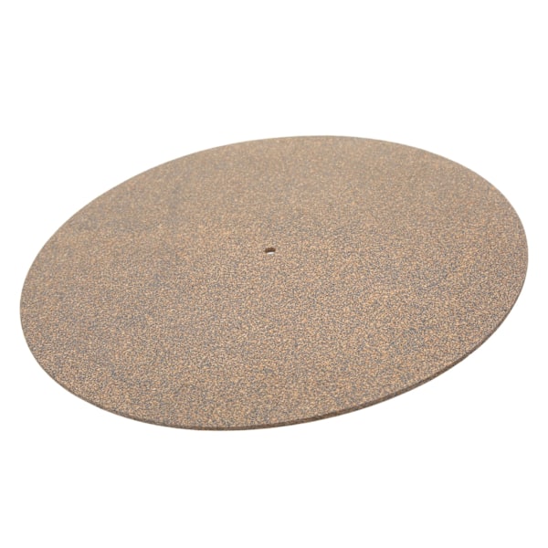 Korkträskivspelare Plattermatta Nötning Reducerande Resonansundertryckning Platter Slipmat för Fonograf