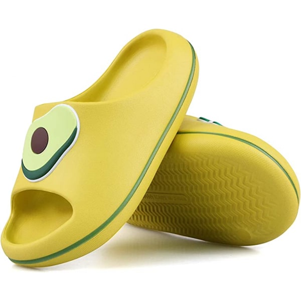 Gutteslidesandaler, barneslippers for sommeren, barneslippers med frukt, strandeslippers for jenter, bassengsko for dusj