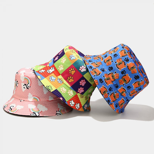 AVEKI Söpö Bucket Hat - Rantakalastajan Hattu Naisille, Kääntyvä Kaksipuolinen