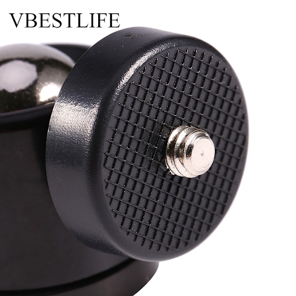 VBESTLIFE 360° Vridbar Rotationsbar 1/4'' Skruv Kulhuvudfäste Kulhuvud Stativfäste