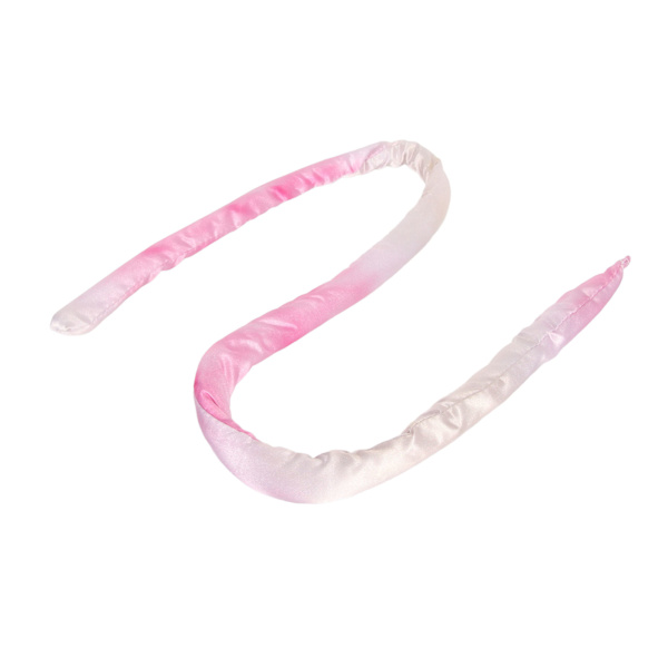 Spiral Lock Hår Tie Tie Dye Rosa Män Kvinnor Böjlig Dreadlocks Hår Tie Ponytail Hållare Tillbehör