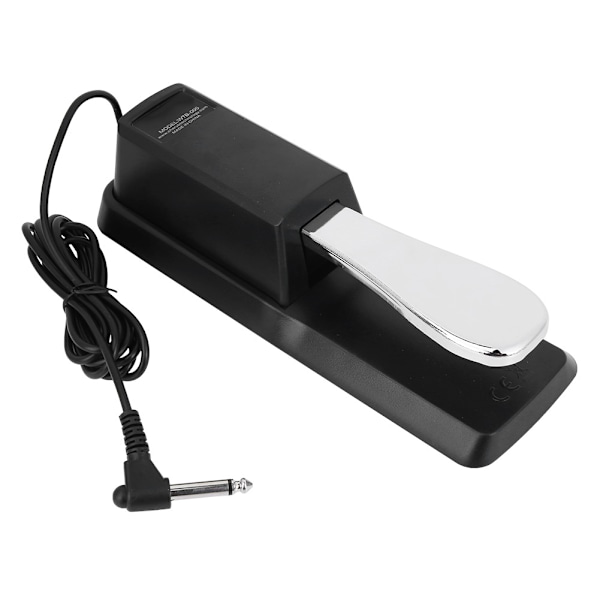 Cherub WTB-005 Elektrisk Klaver Keyboard Synthesizer Sustain Pedal med 1/4 Tommer Jack