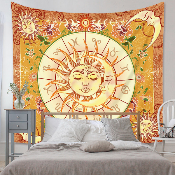 Kunst Hjem Indretning Gaver Mandala Boheme Gobelin Egnet til Soveværelse Dekoration（1019-10，29 x 38 tommer）