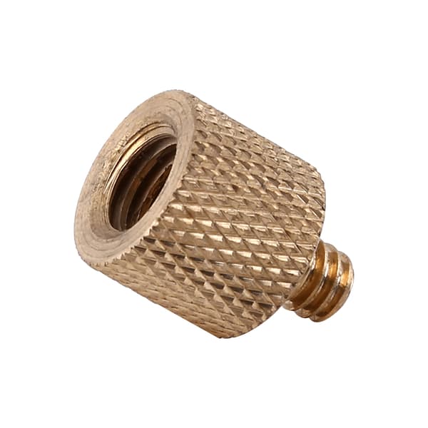 3/8\" hun til 1/4\" han messing stativadapter skrue til kamera lysstativ