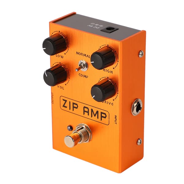 Elektrisk gitarr effektpedal för dist och overdrive AN 39 Orange