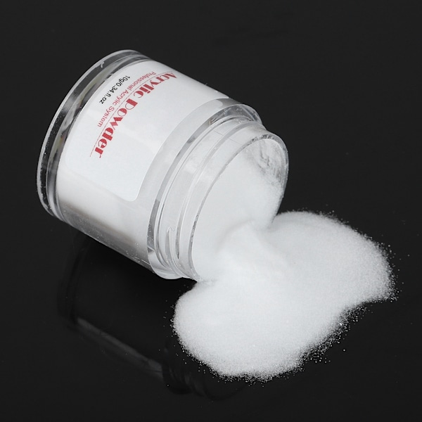 10g Akrylpulver 3D Tredimensionell Snidning Nagel Manikyr Kristallpulver Nagel Dekoration 03