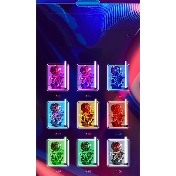 RGB Käsikäyttöinen LED-videovalotikku, sisäänrakennetulla ladattavalla akulla ja kaukosäätimellä
