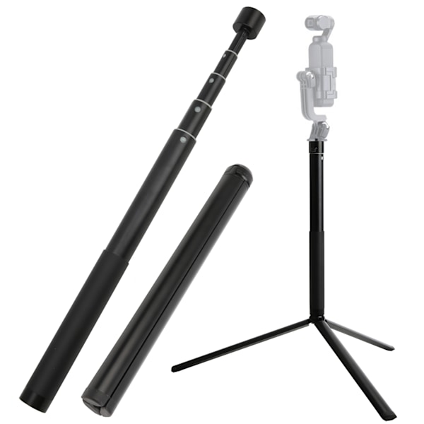 130 cm förlängningsstång stativ set justerbar stativfäste selfie monopod förlängningspåle stativ