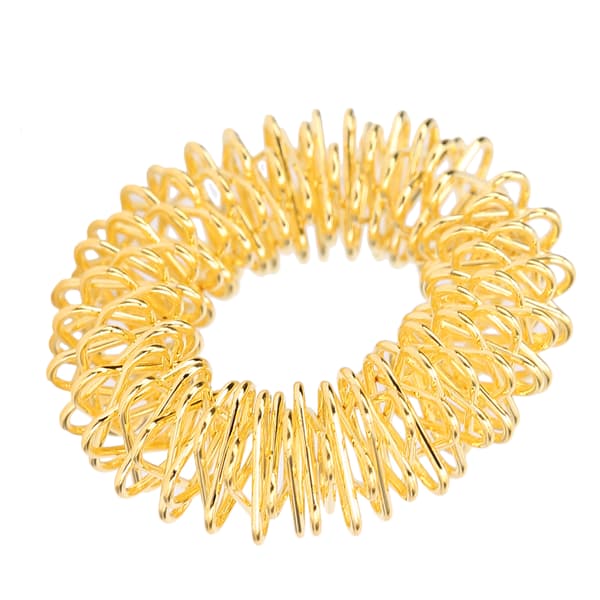 Piggete sensoriske fingerringer Fingermassasje Stressavlastende smerteterapi Ringer for barn og voksne Gull