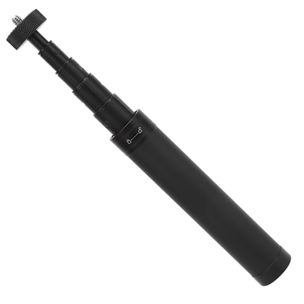 6 Sektioner Teleskopisk Triaxiell Stabilisator Förlängningsstång Bärbar Förlängning Selfie Stick