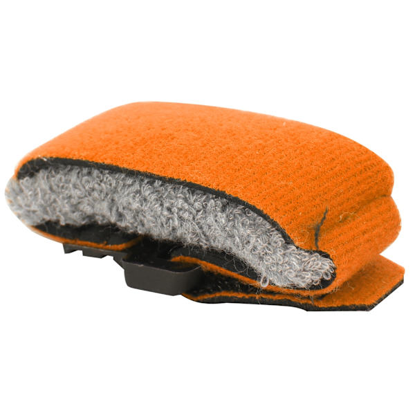 Instrument String Muter Noise Reducer Dampenper til 6 Strenge Elektrisk Træ Akustisk Guitar Bas  (Orange )