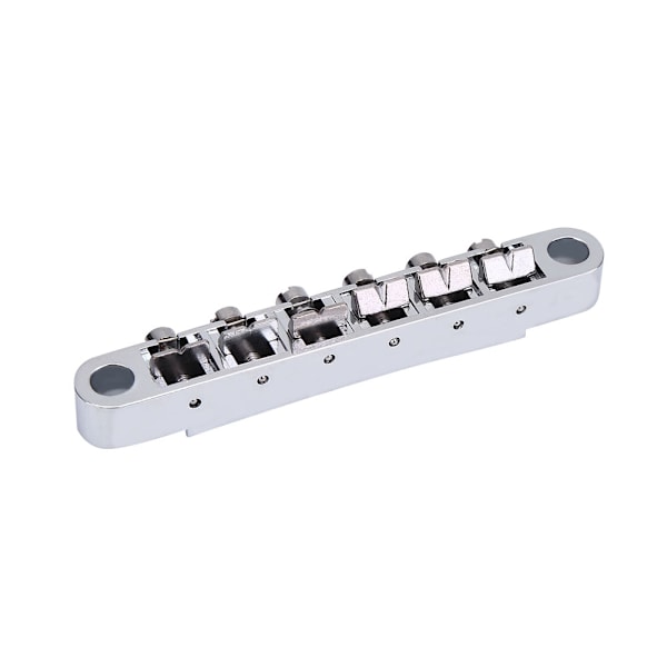 Alloy Bridge & Tailpiece Set Ersättning Del för LP Stil 6-Strängad Elgitarr