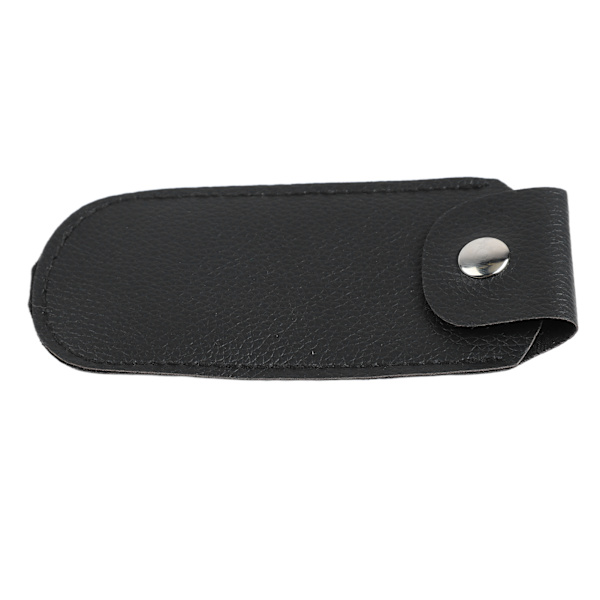 Harmonika opbevaringspose behagelig håndfølelse PU læder harmonika etui beholder til rejser 10 huller type 13x6cm/5.1x2.4in
