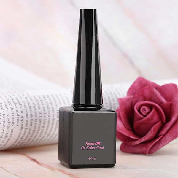 15ml Resin UV-nagelgel Basgel Topplack Nagelkonst Långvarigt Poleringsverktyg Basgel