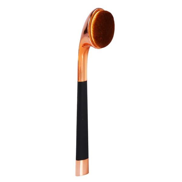 Oval Ansigtskontur Kosmetisk Foundation Makeup Børster (Rose Gold)