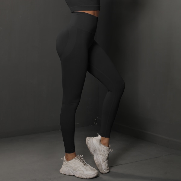 Naisten pakaraleggingssit, Scrunch Butt Gym Seamless Booty Tight (L)