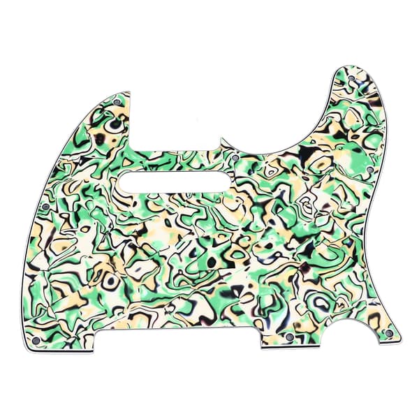 Akustisk gitarr plektrumskydd PVC hållbar elgitarr anti-scratch för TL Guard Plate GQ234 Fresh Green