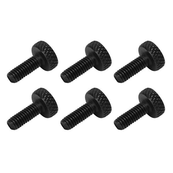 6 kpl Tremolo-sillansäätöruuveja Metalliset Sähkökitaran Tremolo-sillansäätöruuvit Mustat