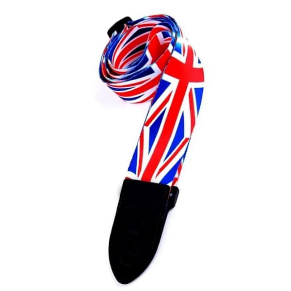 Elektrisk gitarr axelrem Justerbar Bekväm Fashionabel Polyester Ukulele Axelrem