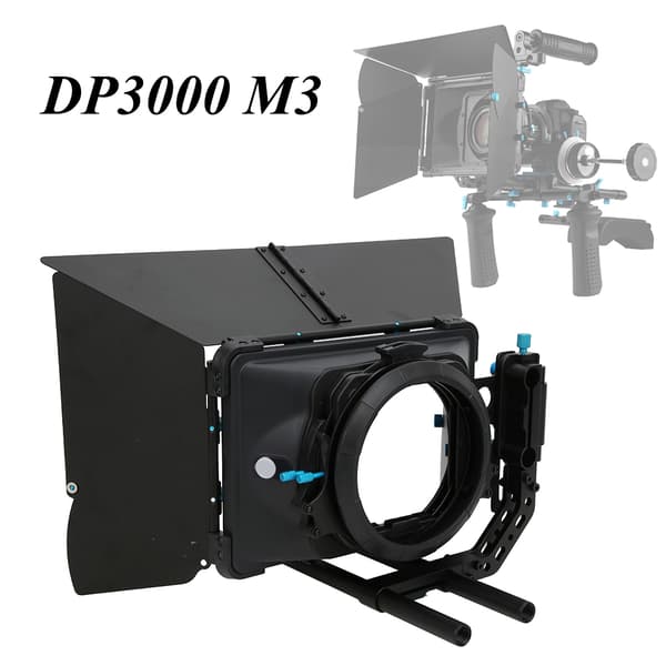 FOTGA DP3000 M3 Professionell Swing Away Matte Box Kameraskjutning Follow Focus Solskydd för A7 BMPC FS100 A6300A7II