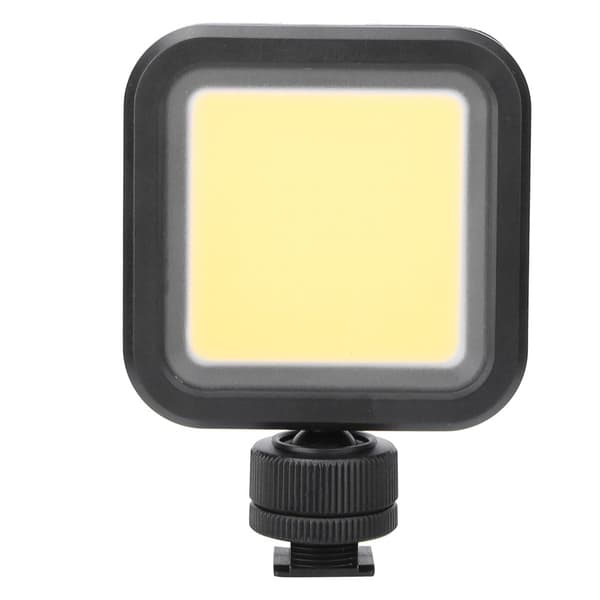 VL100 Bærbar Mini Dimbar LED Videolys 5500K CRI95 Type-C Lading Blitssko Forlengelse