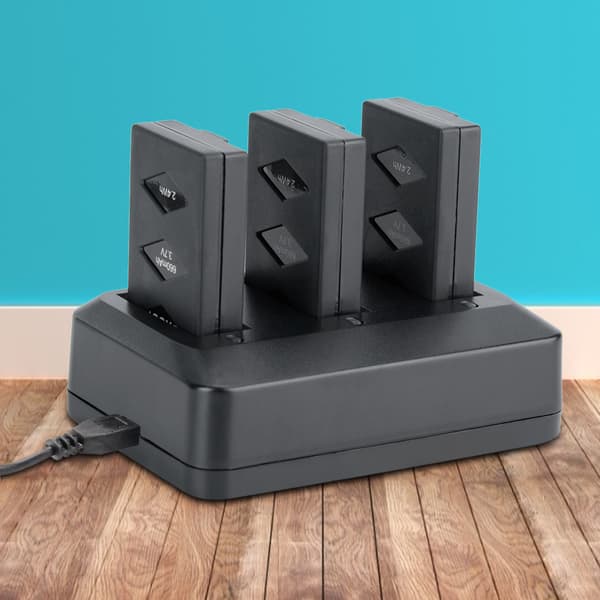 Shoot Parrot MiniDrones 3*Batteriladdare med 3 Batterier
