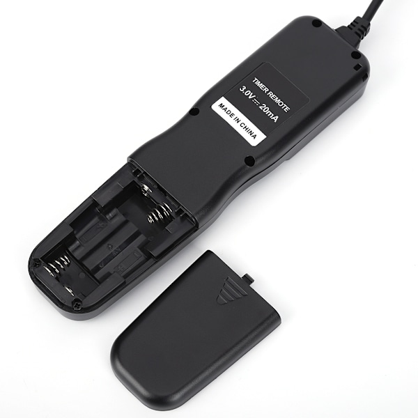 Shoot MC-DC2 Timing Shutter Cable Release Automatisk Timer Fjärrkontroll för Nikon Z7/D750/D610/D7500/D7200/D7000/D5200/D5600/D3300/D3100