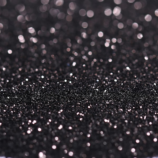 Multikromatisk färgglad ljus skimrande galaxglitter fint nagelkonstpulver svart