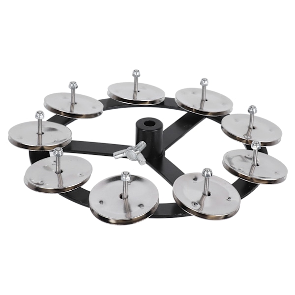 Tromme Cymbal Tamburin Jingle Effekt Hihat Monterbar Percussion Ching Ring Instrument Tilbehør