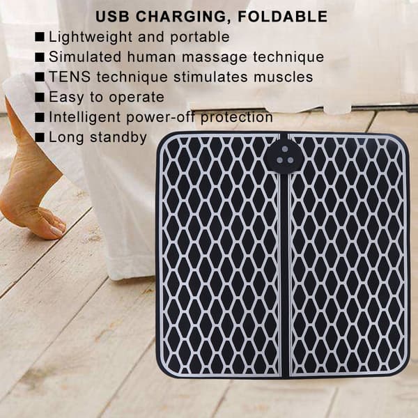 EMS Intelligent Pulse Fotmassager Fotfysioterapi Massageapparat Instrument