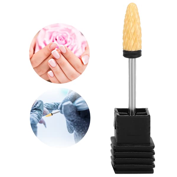 Neglekunst Polering Hoved Professionel Manicure Slibning Keramisk Hoved Bor Bits024LH