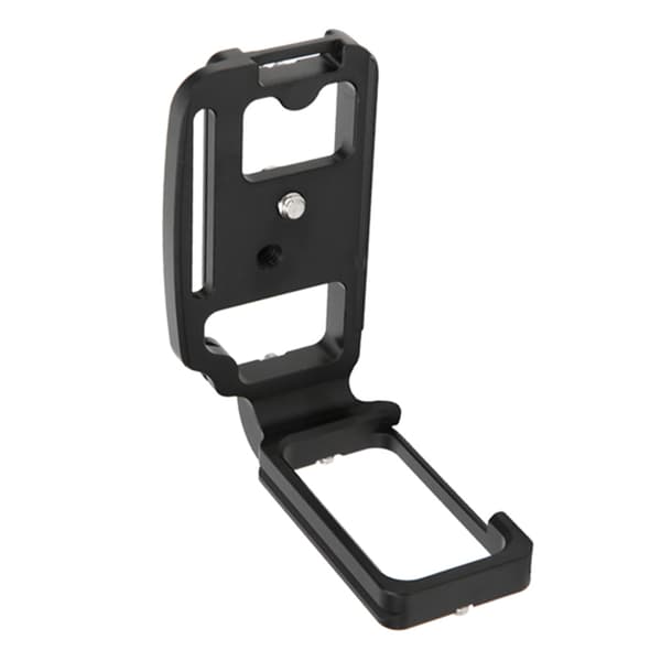 Aluminiumslegering L-formet Quick Release Plade Tilbehør til Nikon D750 spejlreflekskamera