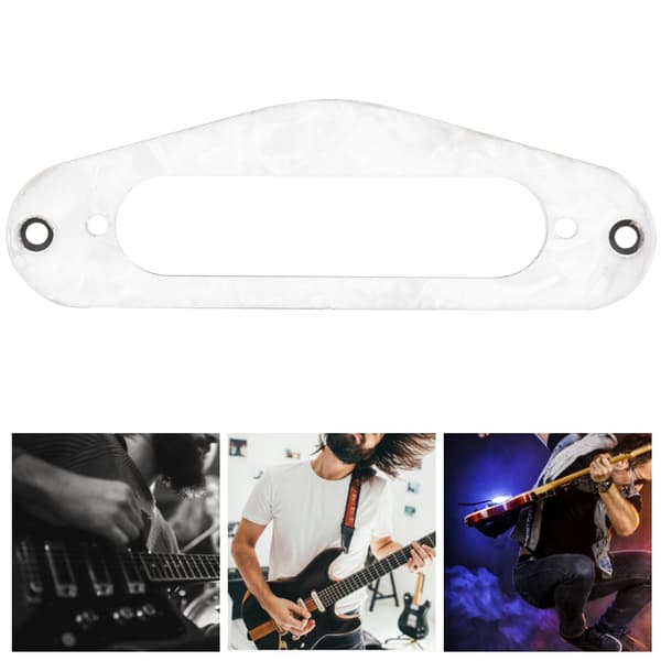 3 st Pickup Ram Plast Elektrisk Gitarr Pickup Monteringsring för T Style Elektrisk Gitarr