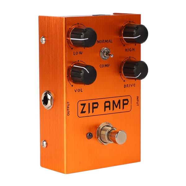 Elektrisk gitarr effektpedal för dist och overdrive AN 39 Orange