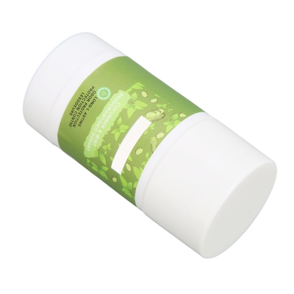 Kvinnlig deodorant 40g Gurka Mint Långvarigt luktskydd Antiperspirant Deodorant för hem utomhussporter