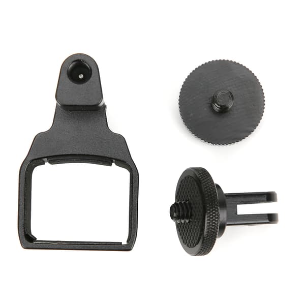 Sort aluminiumslegering Universal udvidelsesadaptermonteringstilbehør til DJI OSMO POCKET
