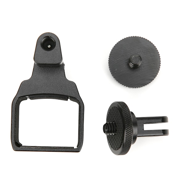 Svart universell expansionsadapterfäste i aluminiumlegering för DJI OSMO POCKET